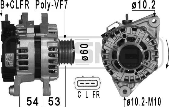 Wilmink Group WG2010960 - Alternator www.molydon.hr