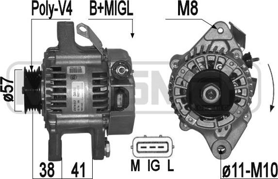 Wilmink Group WG2011340 - Alternator www.molydon.hr