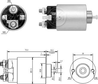 Wilmink Group WG2018088 - Elektromagnetni Prekidač, starter www.molydon.hr