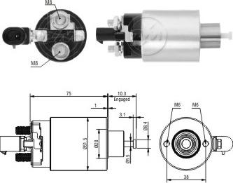 Wilmink Group WG2018087 - Elektromagnetni Prekidač, starter www.molydon.hr