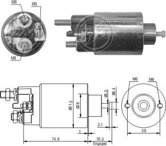 Wilmink Group WG2018295 - Elektromagnetni Prekidač, starter www.molydon.hr