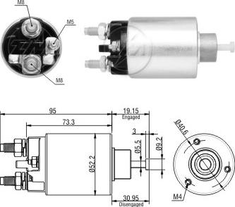 Wilmink Group WG2018258 - Elektromagnetni Prekidač, starter www.molydon.hr