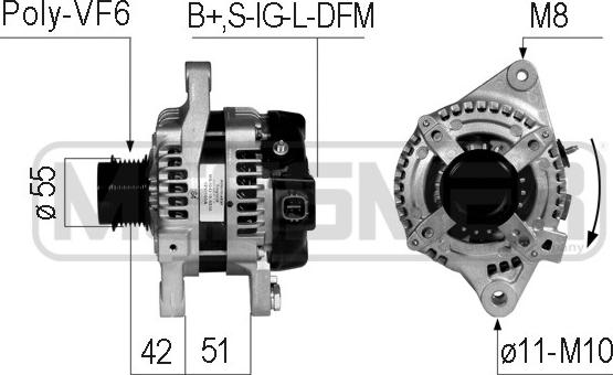 Wilmink Group WG2012242 - Alternator www.molydon.hr