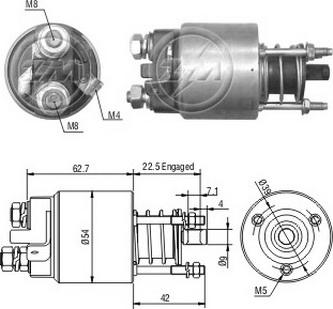 Wilmink Group WG2017952 - Elektromagnetni Prekidač, starter www.molydon.hr