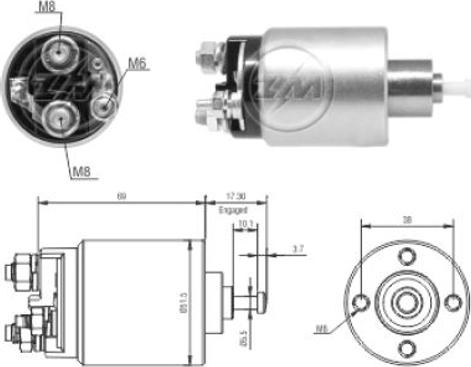 Wilmink Group WG2017653 - Elektromagnetni Prekidač, starter www.molydon.hr