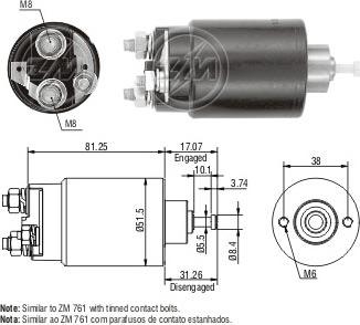 Wilmink Group WG2017627 - Elektromagnetni Prekidač, starter www.molydon.hr