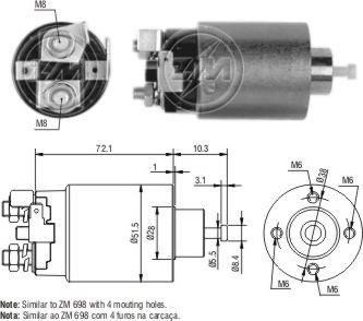 Wilmink Group WG2017882 - Elektromagnetni Prekidač, starter www.molydon.hr