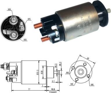 Wilmink Group WG2017827 - Elektromagnetni Prekidač, starter www.molydon.hr