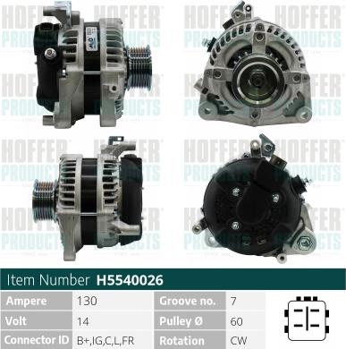 Wilmink Group WG2196997 - Alternator www.molydon.hr