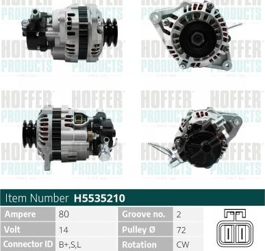 Wilmink Group WG2196980 - Alternator www.molydon.hr