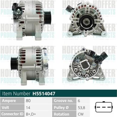 Wilmink Group WG2196857 - Alternator www.molydon.hr