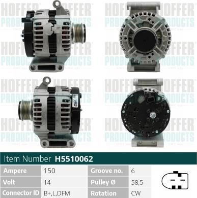 Wilmink Group WG2196795 - Alternator www.molydon.hr