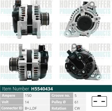 Wilmink Group WG2197032 - Alternator www.molydon.hr