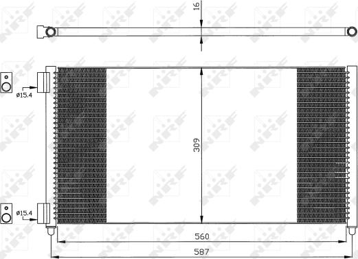 Wilmink Group WG2160935 - Kondenzator, klima-Uređaj www.molydon.hr