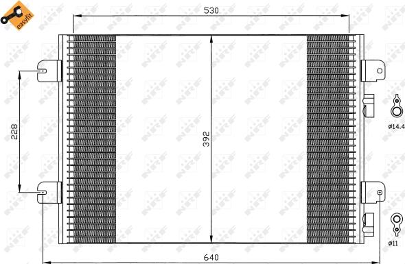 Wilmink Group WG2160970 - Kondenzator, klima-Uređaj www.molydon.hr