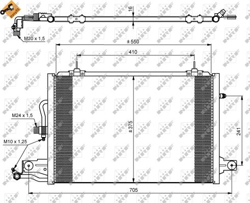 Wilmink Group WG2160581 - Kondenzator, klima-Uređaj www.molydon.hr