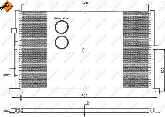 Wilmink Group WG2160865 - Kondenzator, klima-Uređaj www.molydon.hr