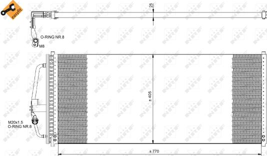 Wilmink Group WG2160817 - Kondenzator, klima-Uređaj www.molydon.hr