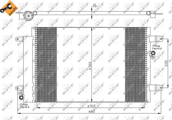 Wilmink Group WG2160883 - Kondenzator, klima-Uređaj www.molydon.hr