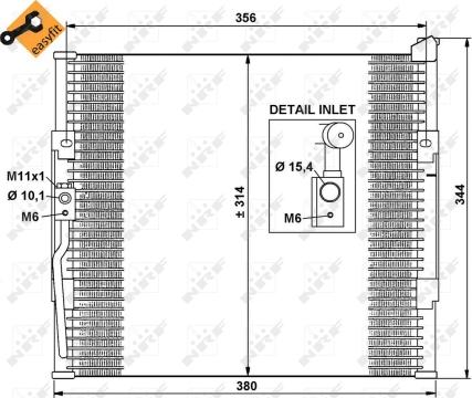 Wilmink Group WG2160773 - Kondenzator, klima-Uređaj www.molydon.hr