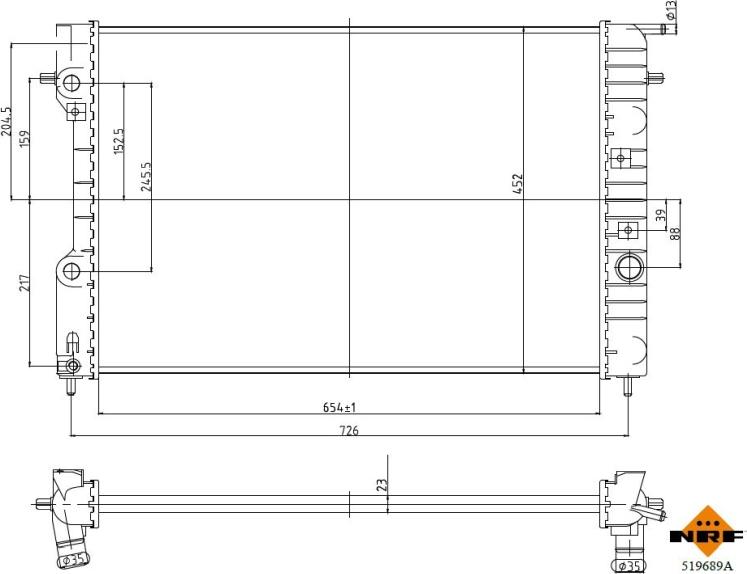 Wilmink Group WG2161908 - Hladnjak, hladjenje motora www.molydon.hr