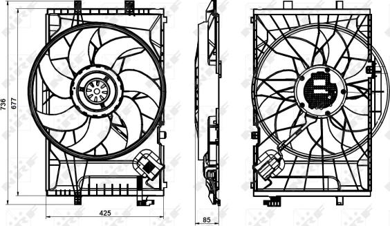 Wilmink Group WG2161666 - Ventilator, hladjenje motora www.molydon.hr