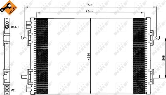 Wilmink Group WG2161044 - Kondenzator, klima-Uređaj www.molydon.hr