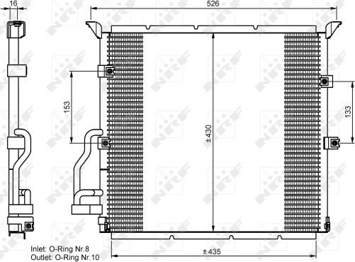 Wilmink Group WG2161005 - Kondenzator, klima-Uređaj www.molydon.hr