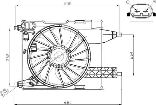 Wilmink Group WG2161786 - Ventilator, hladjenje motora www.molydon.hr