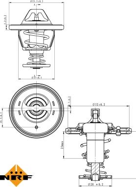 Wilmink Group WG2184737 - Termostat, rashladna tekućinu www.molydon.hr