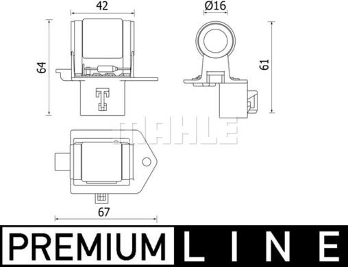 Wilmink Group WG2180905 - Pred-otpornik, elektromotor ventilatora hladnjaka www.molydon.hr