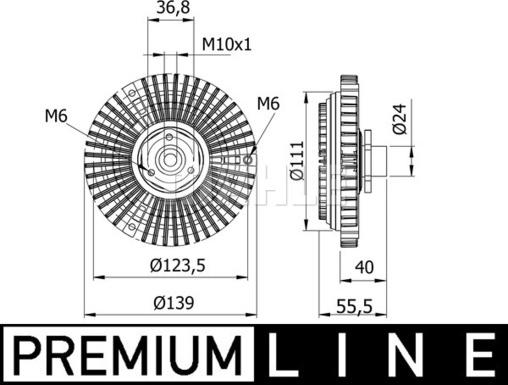 Wilmink Group WG2180441 - kvačilo, ventilator hladnjaka www.molydon.hr