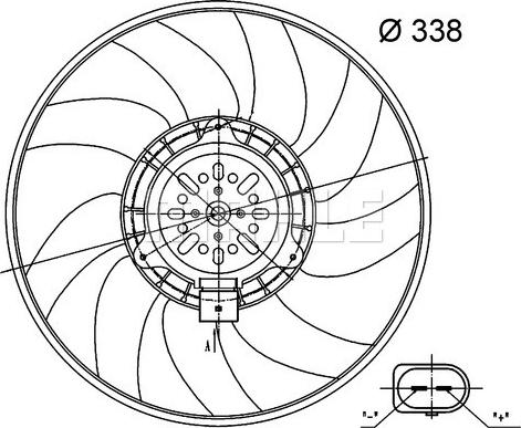 Wilmink Group WG2180699 - Ventilator, hladjenje motora www.molydon.hr