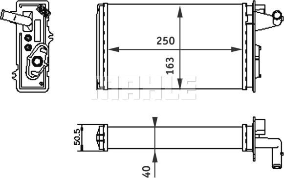 Wilmink Group WG2180013 - Izmjenjivač topline, grijanje unutrasnjeg prostora www.molydon.hr