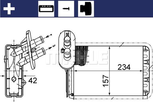 Wilmink Group WG2180036 - Izmjenjivač topline, grijanje unutrasnjeg prostora www.molydon.hr