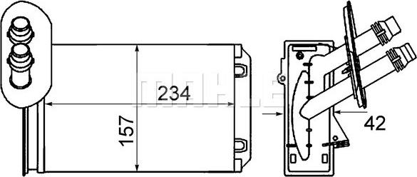 Wilmink Group WG2180079 - Izmjenjivač topline, grijanje unutrasnjeg prostora www.molydon.hr