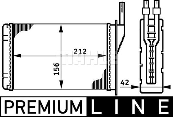 Wilmink Group WG2180191 - Izmjenjivač topline, grijanje unutrasnjeg prostora www.molydon.hr