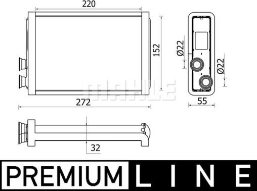 Wilmink Group WG2180154 - Izmjenjivač topline, grijanje unutrasnjeg prostora www.molydon.hr