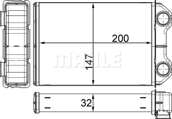 Wilmink Group WG2180126 - Izmjenjivač topline, grijanje unutrasnjeg prostora www.molydon.hr