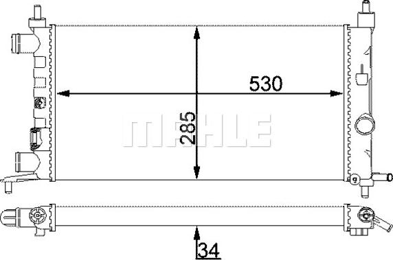 Wilmink Group WG2183950 - Hladnjak, hladjenje motora www.molydon.hr