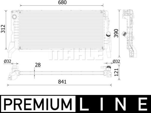 Wilmink Group WG2183267 - Hladnjak, hladjenje motora www.molydon.hr