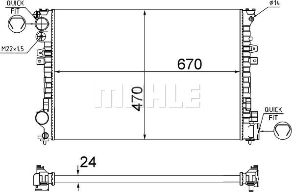 Wilmink Group WG2183787 - Hladnjak, hladjenje motora www.molydon.hr