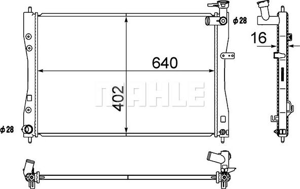 Wilmink Group WG2182911 - Hladnjak, hladjenje motora www.molydon.hr