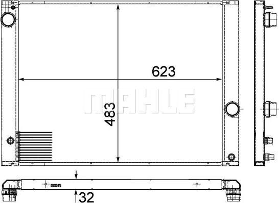 Wilmink Group WG2182816 - Hladnjak, hladjenje motora www.molydon.hr