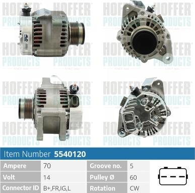 Wilmink Group WG2174987 - Alternator www.molydon.hr