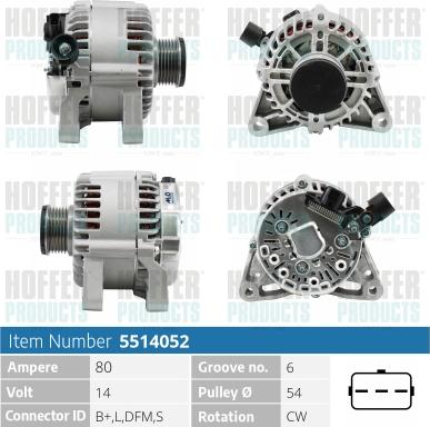 Wilmink Group WG2174938 - Alternator www.molydon.hr