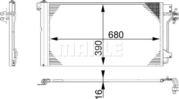 Wilmink Group WG2369129 - Kondenzator, klima-Uređaj www.molydon.hr