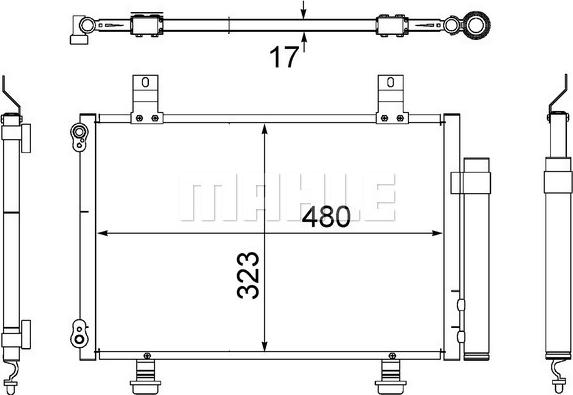 Wilmink Group WG2368996 - Kondenzator, klima-Uređaj www.molydon.hr