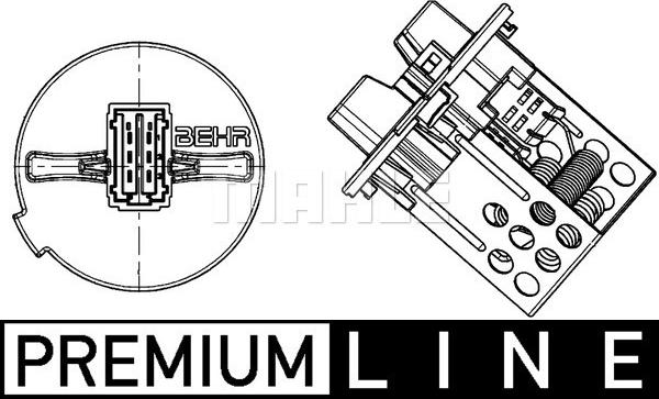 Wilmink Group WG2368564 - Otpornik, ventilator kabine/unutrasnjeg prostora www.molydon.hr