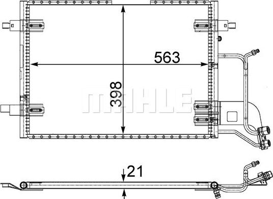 Wilmink Group WG2368850 - Kondenzator, klima-Uređaj www.molydon.hr